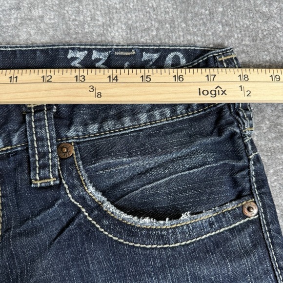 Silver Jeans Men's 33x30 Blue 925 Denim Gordie Loose Fit Straight Leg - Picture 9 of 12